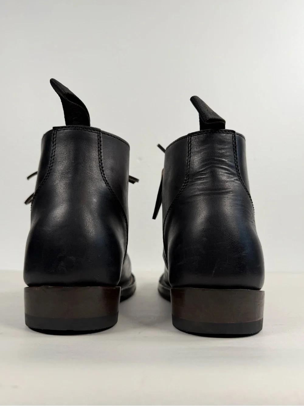 Thursday Boot Co. Men’s Brawler Size 10 Teacore Horse Rump Italian Leather Black